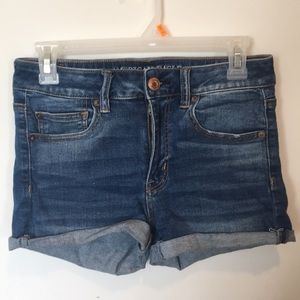 American eagle jean shorts